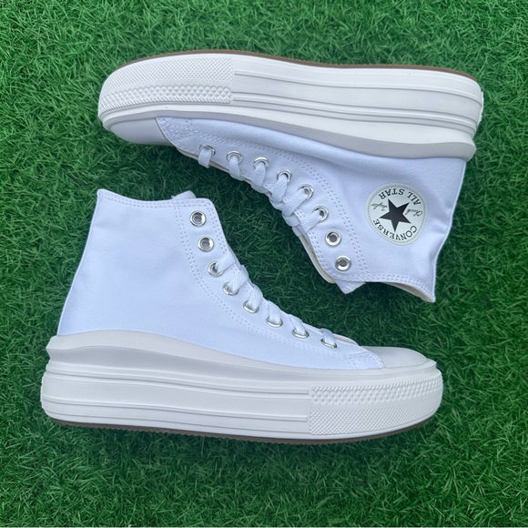 Converse Chuck Taylor All Move Hi White - Picture 9 of 14